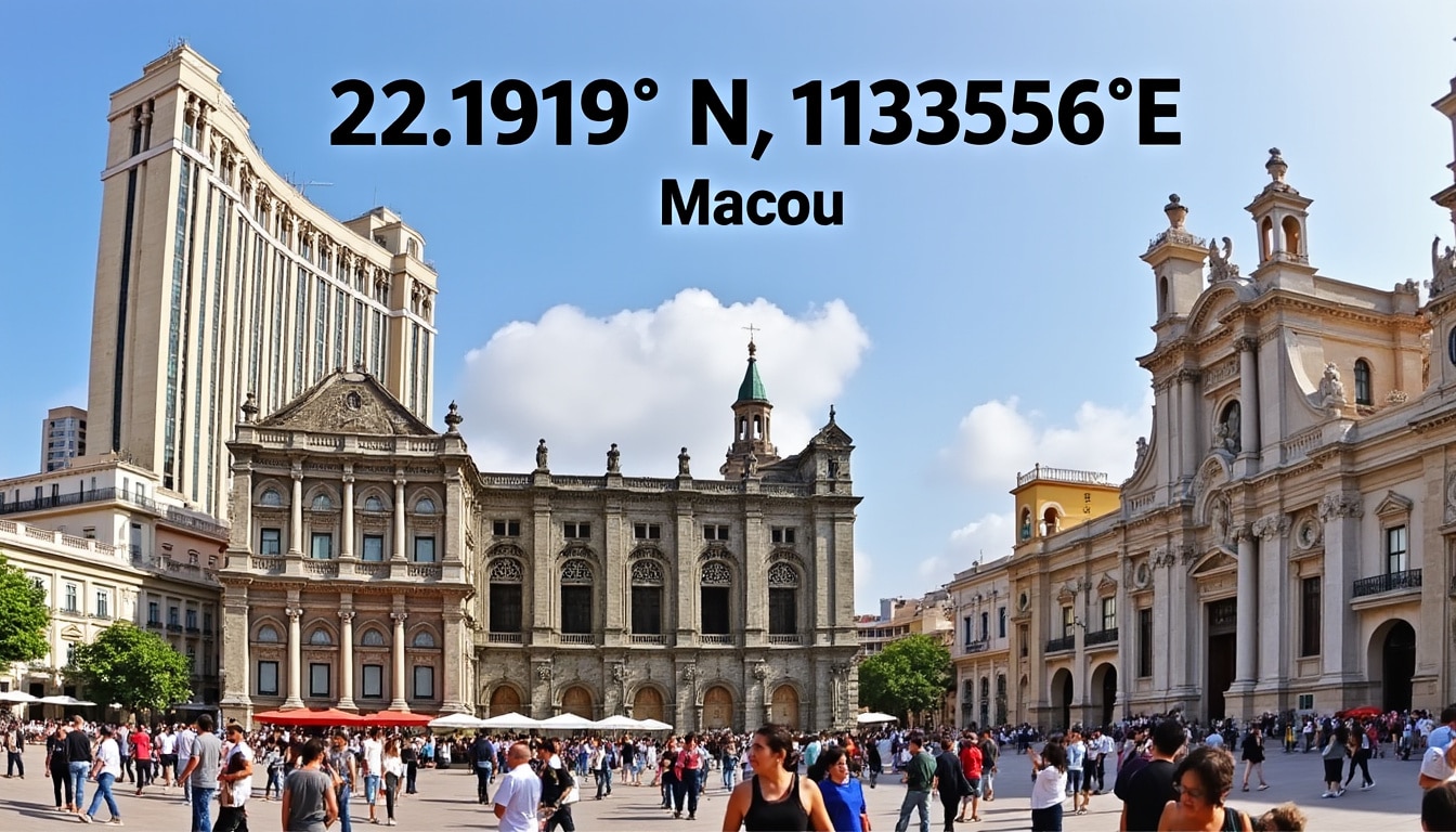 discover the geographical location and precise coordinates of macau, a vibrant city known for its blend of portuguese and chinese cultures. explore the essential information that makes this special administrative region a unique destination.