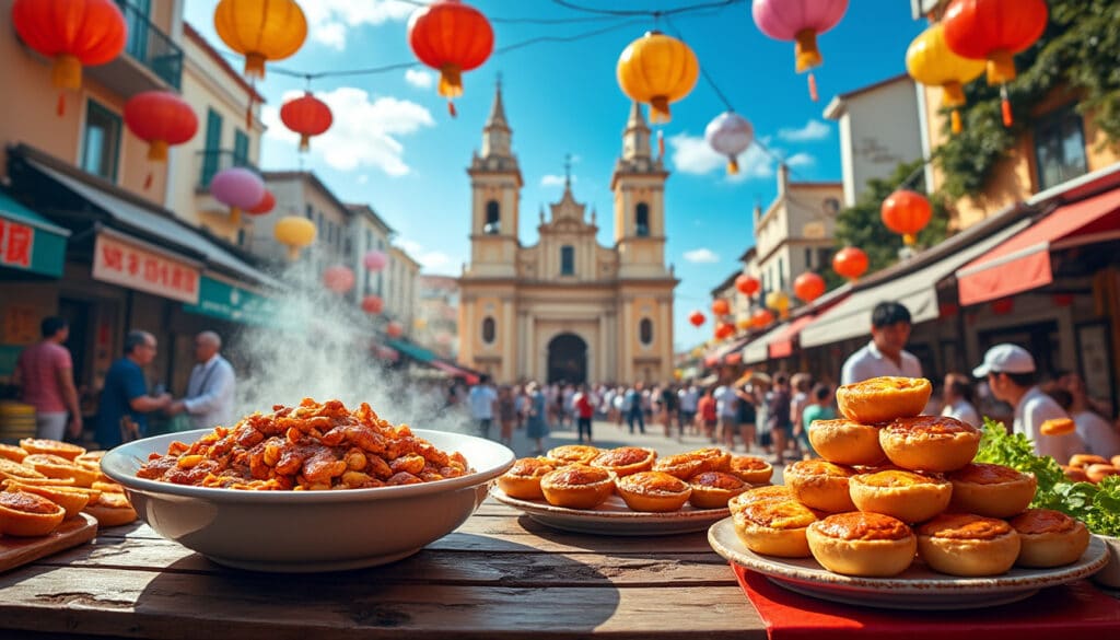 discover the diverse culinary landscape of macau, where east meets west. explore traditional macanese dishes, savory street food, and unique fusion cuisines that reflect the region's rich history and culture. from iconic egg tarts to spicy minchi, find out what locals and visitors savor in this vibrant city.
