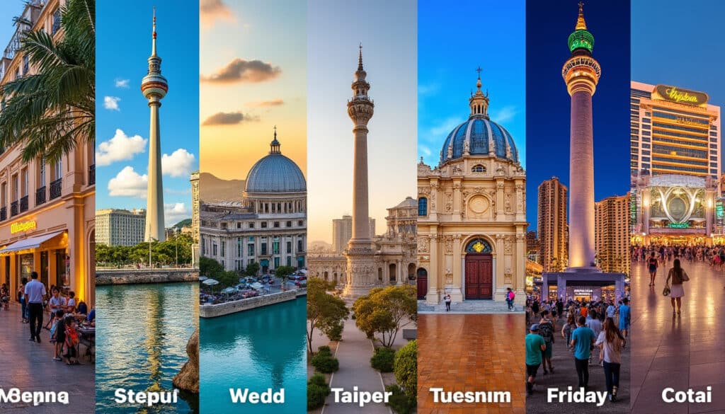 discover the best activities and attractions to explore in macau throughout the week. from vibrant street markets to historical landmarks and thrilling entertainment, this guide helps you plan an unforgettable day-by-day itinerary in this unique destination.
